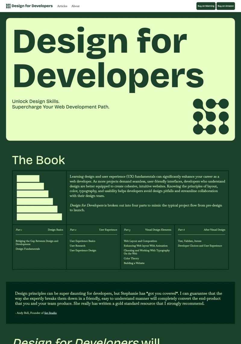 Design for Developers screenshot