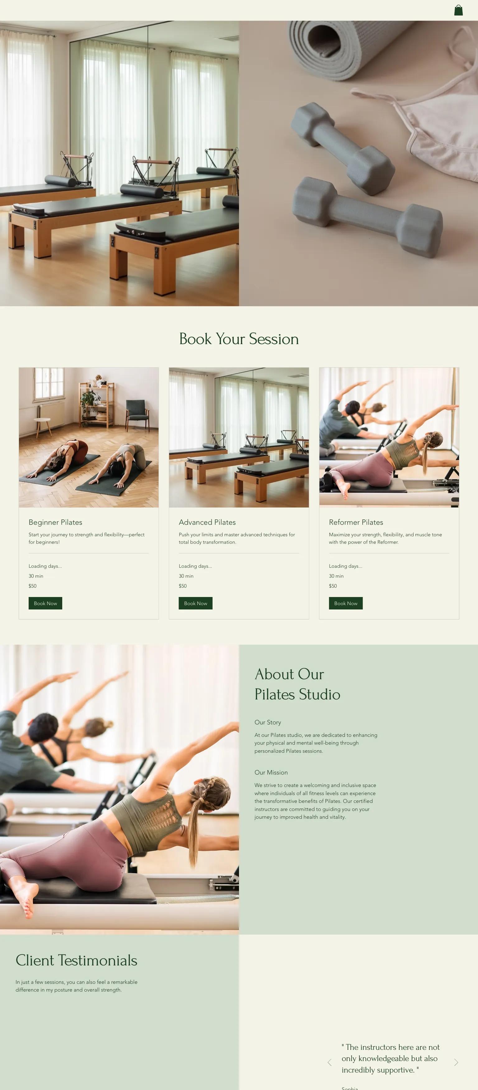 Pilates Studio (Energetic) screenshot