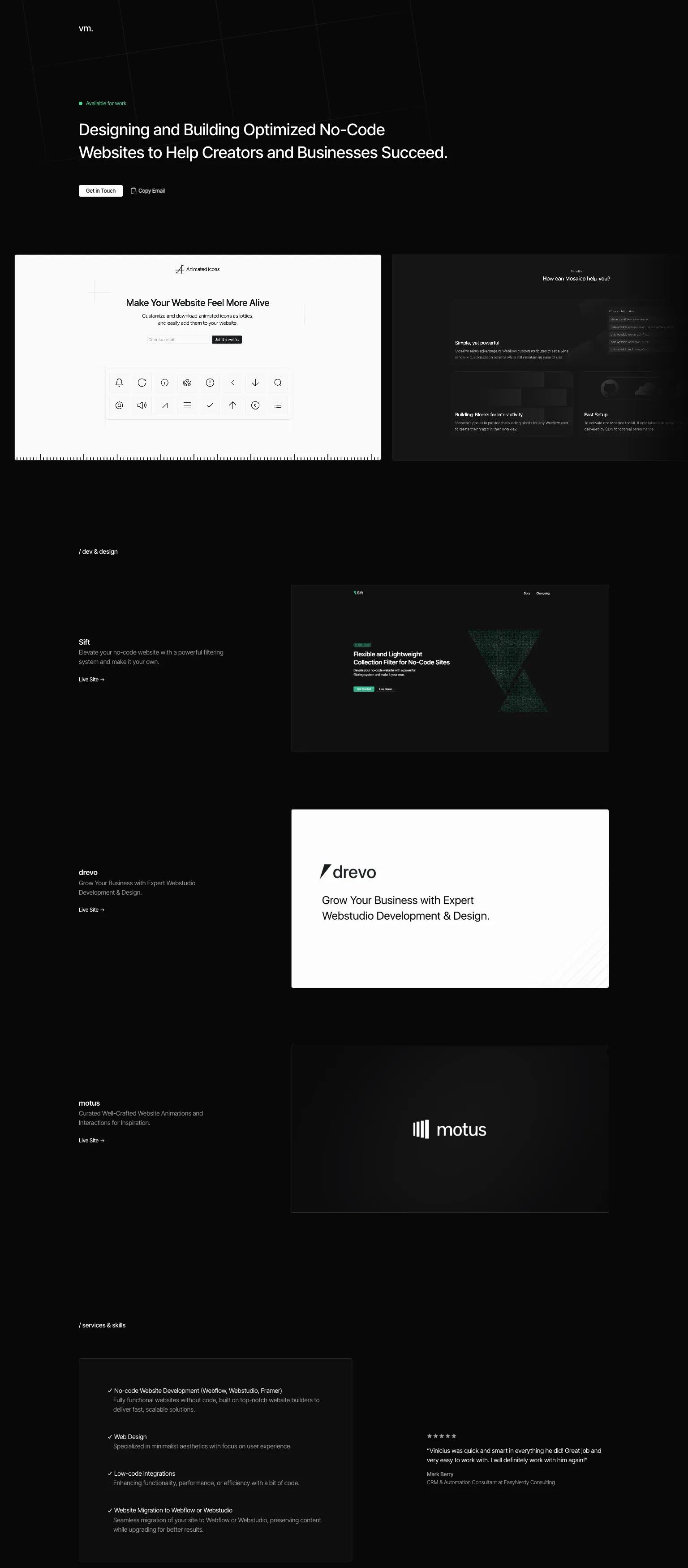 Vinicius Moreira screenshot