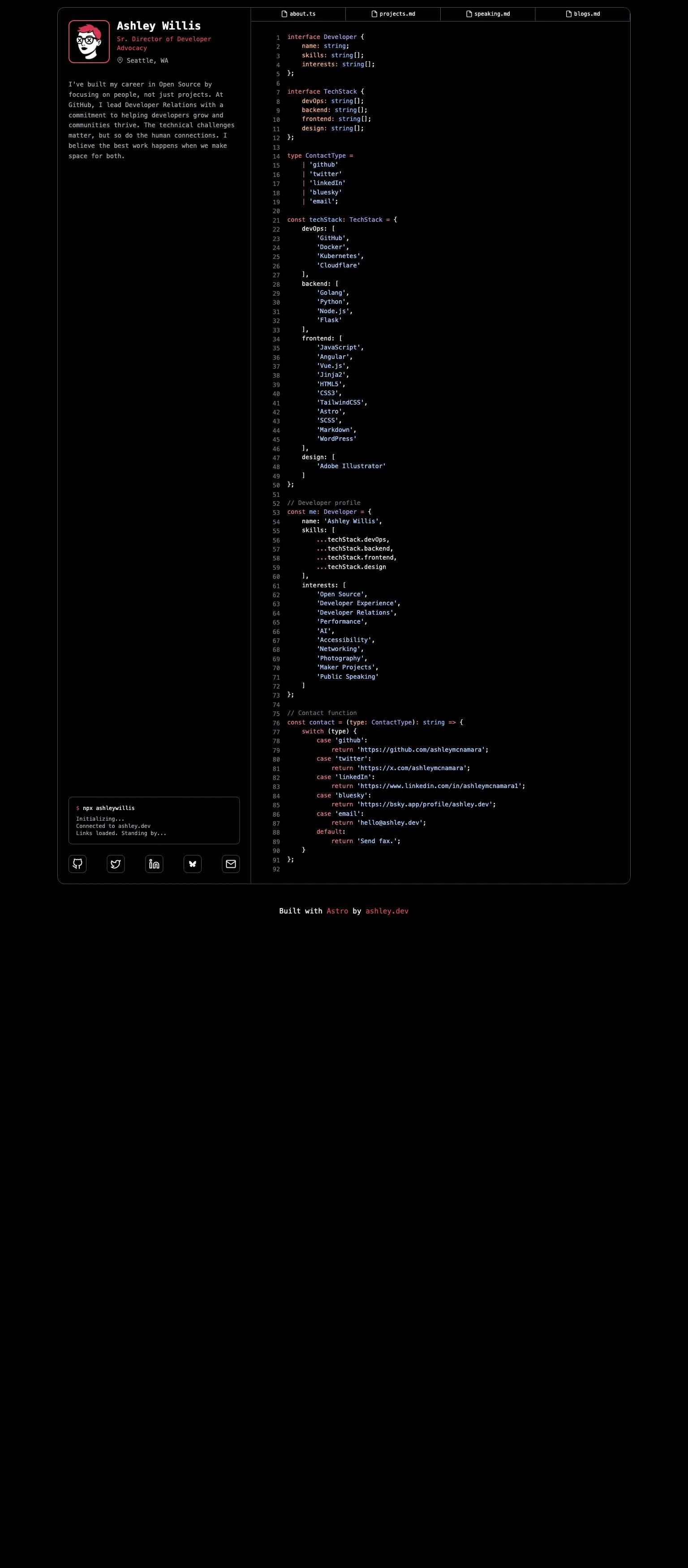 Ashley Willis screenshot