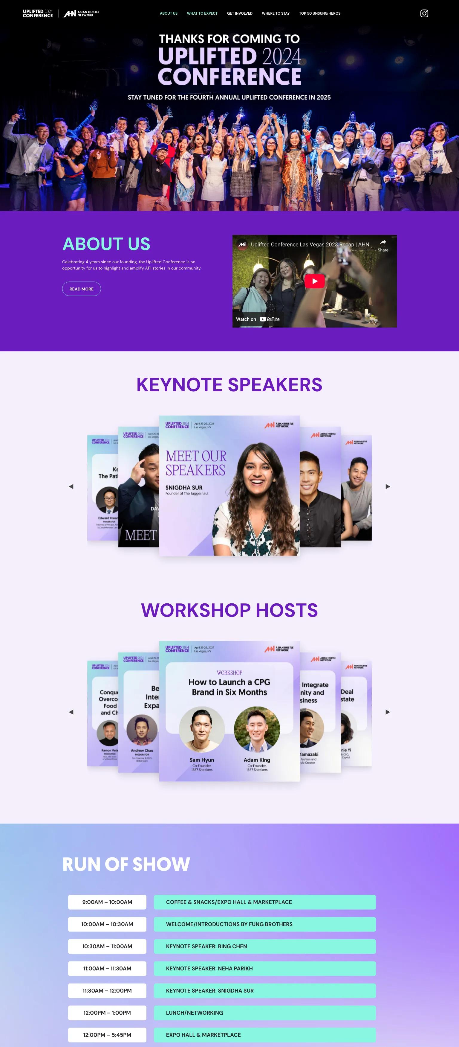 Uplifted Conference screenshot