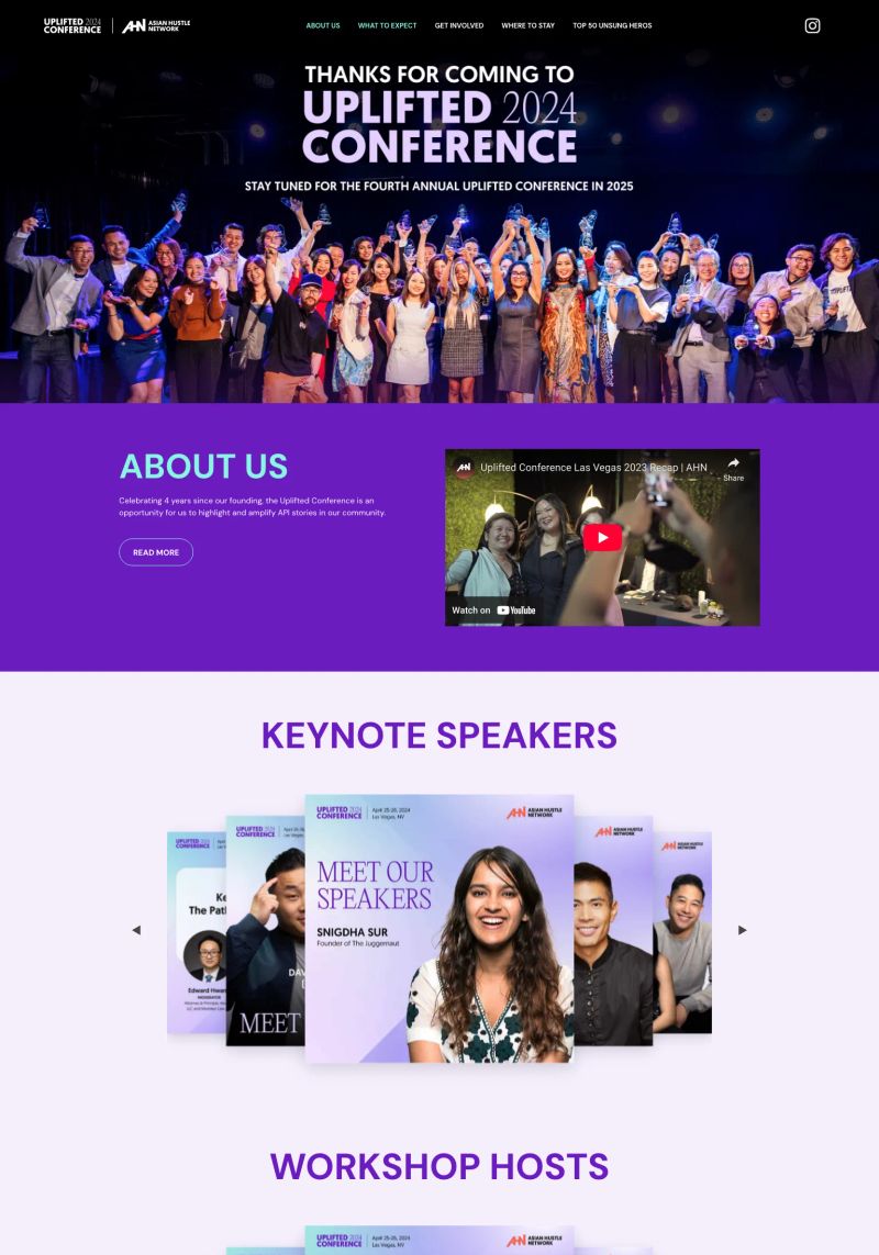 Uplifted Conference screenshot