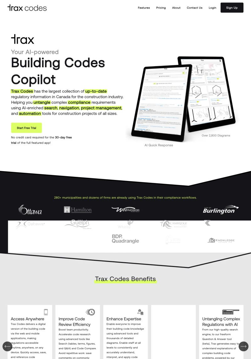 Trax Codes screenshot