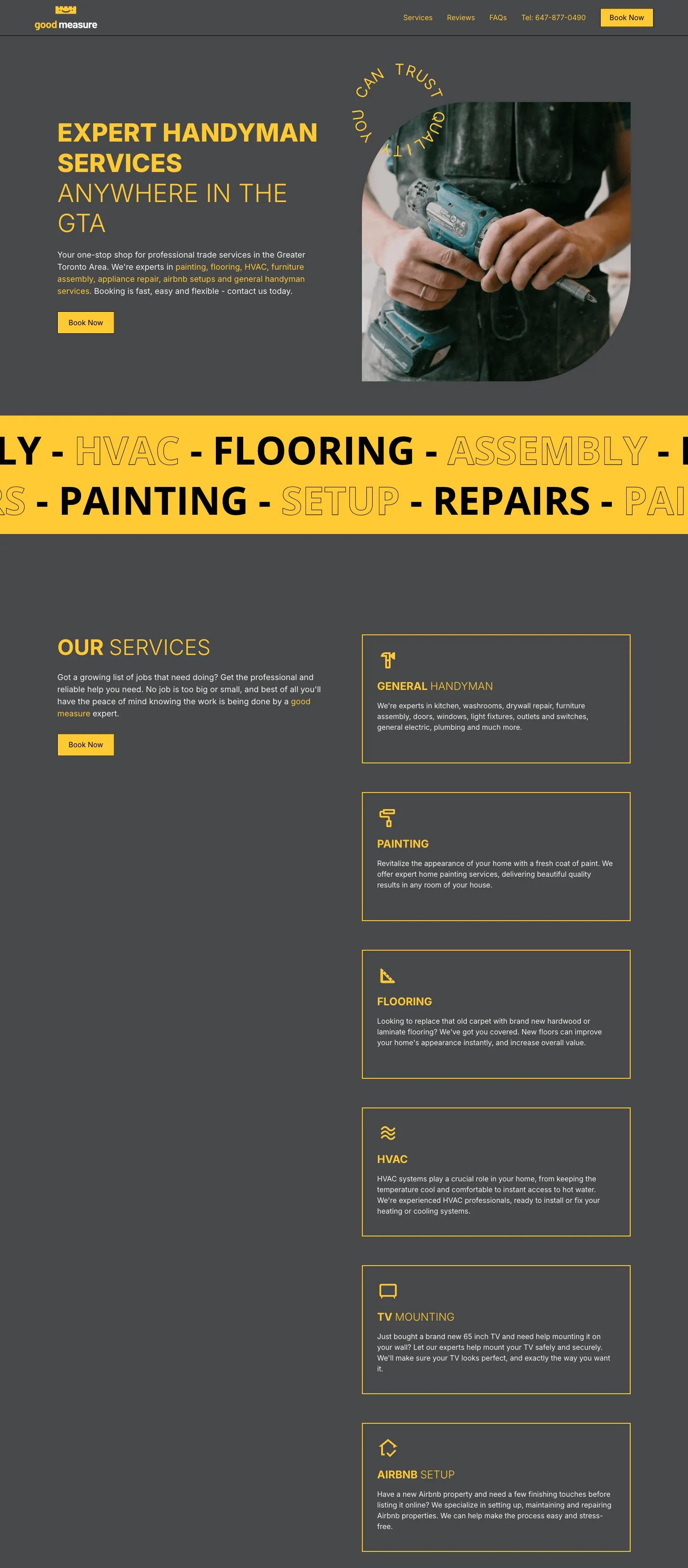 Your Good Measure screenshot