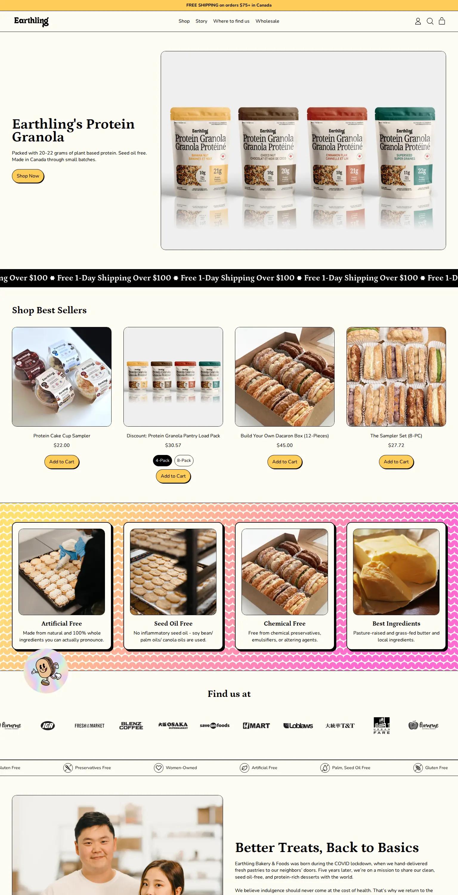 Earthling Foods screenshot