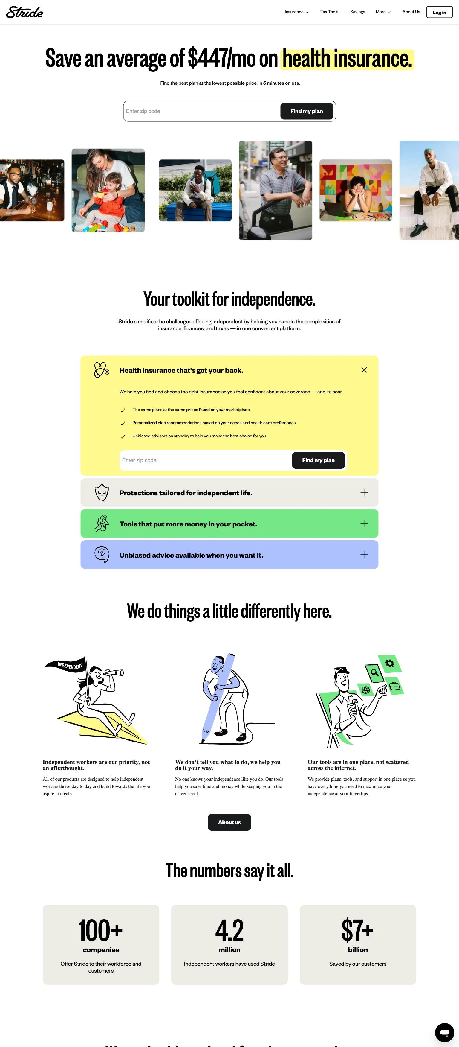 Stride Health screenshot