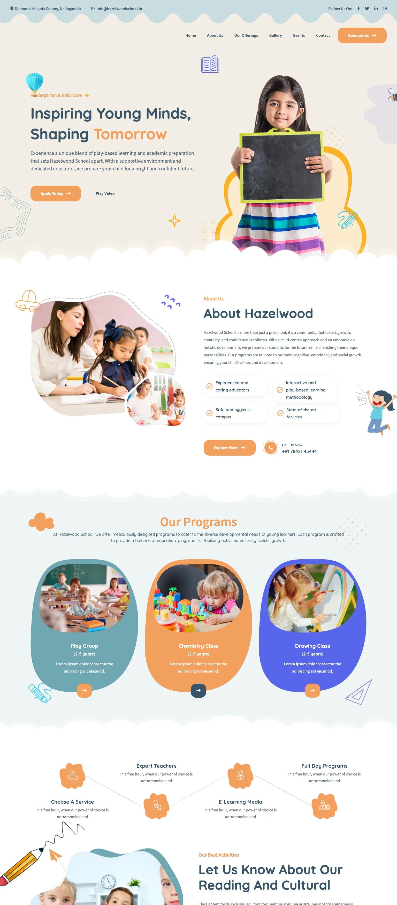 Hazelwood School screenshot