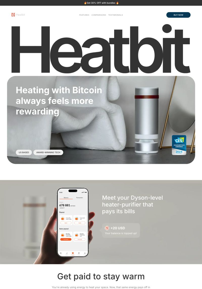 Heatbit screenshot