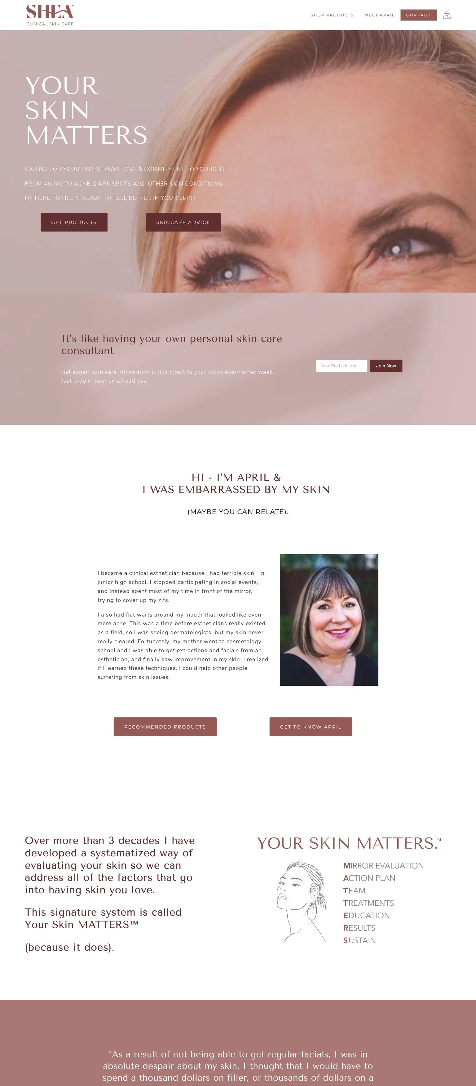 Your Skin Matters screenshot