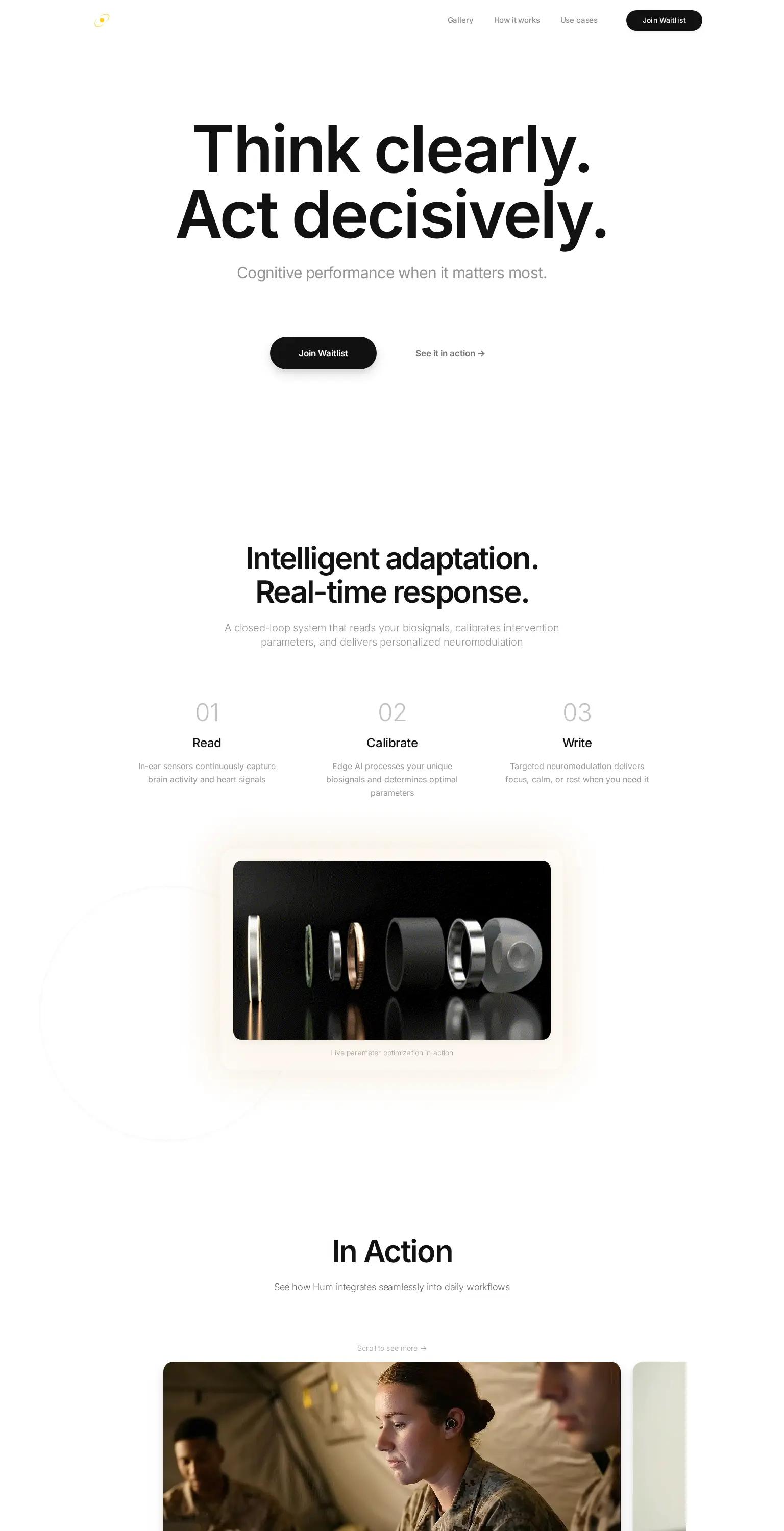 Hum Technologies screenshot