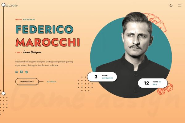 Game Design Digital Profile Examples 10 Best Game Designer Portfolio Website Examples (2026)