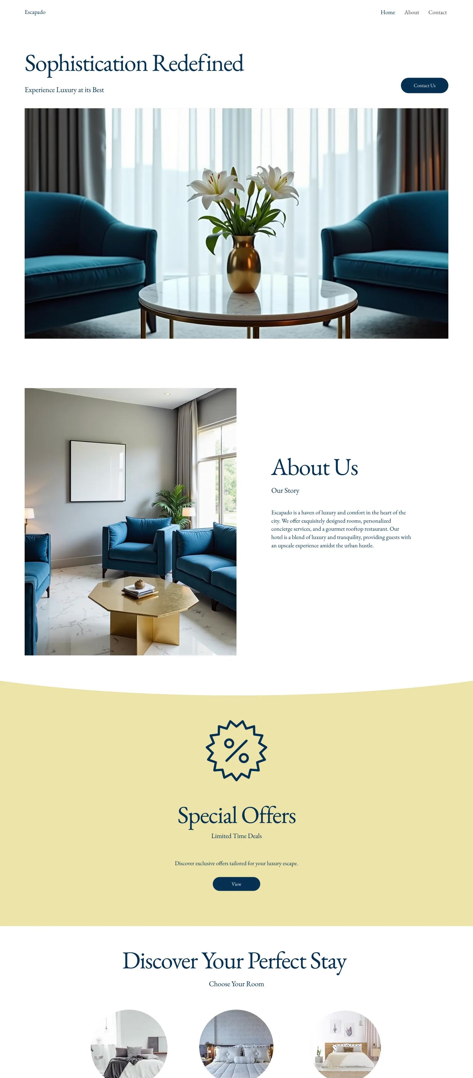 Boutique Hotel (Sophisticated) screenshot