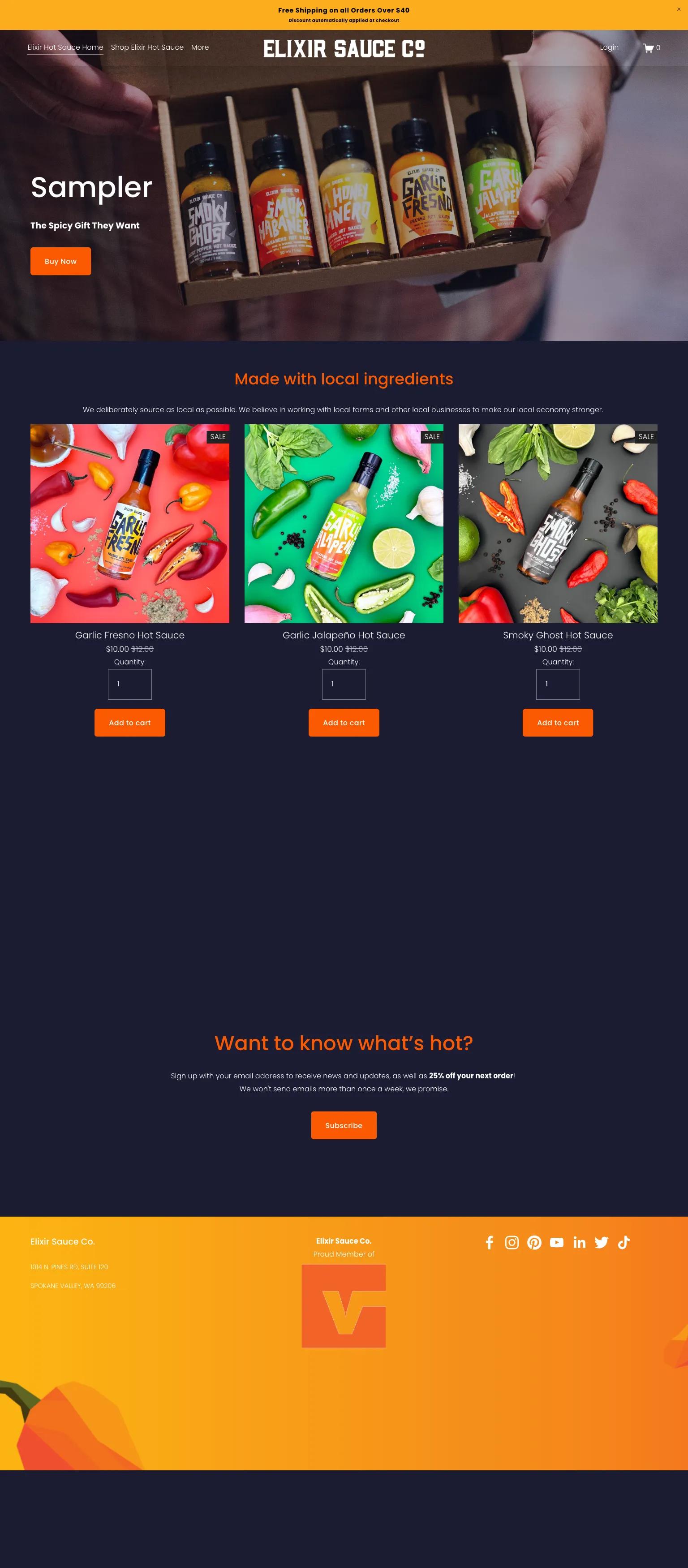 Elixir Sauce Co screenshot