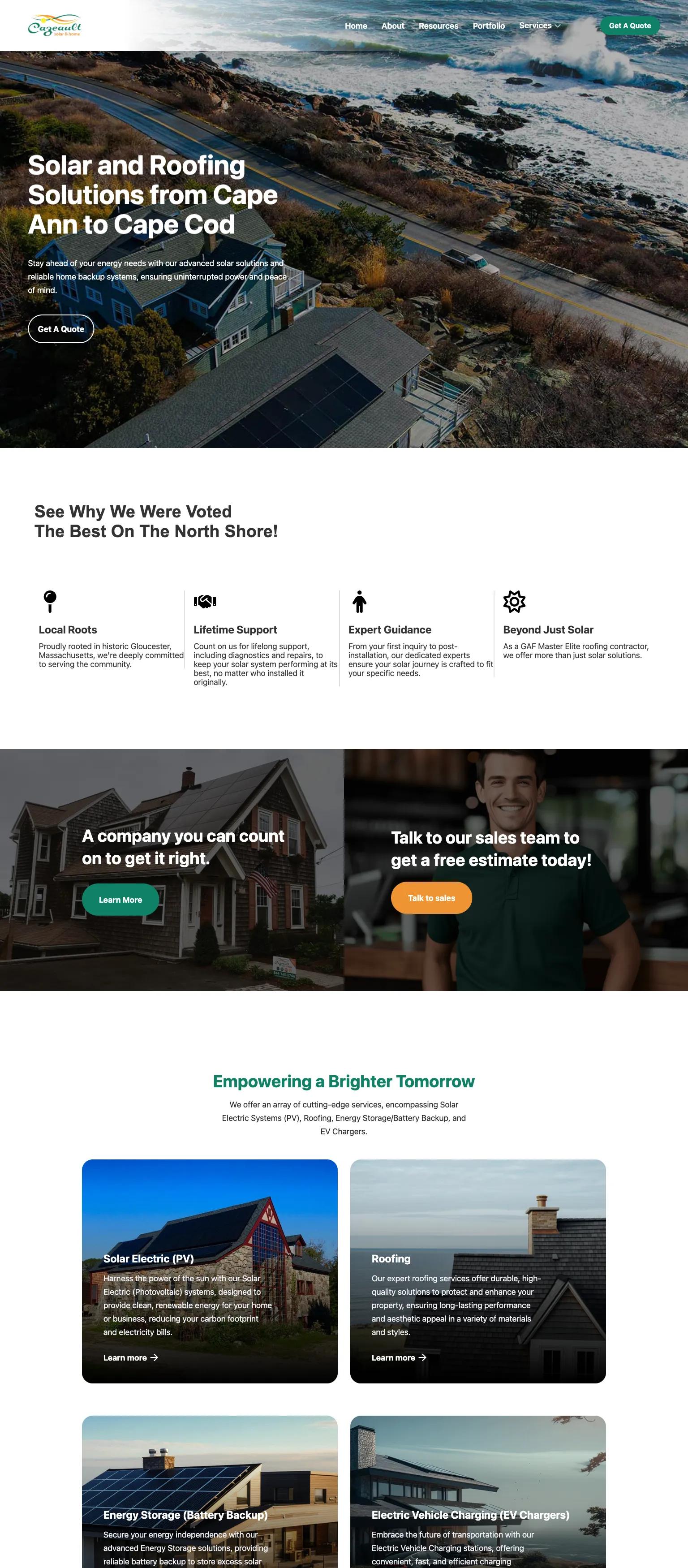 Cazeault Solar Home screenshot