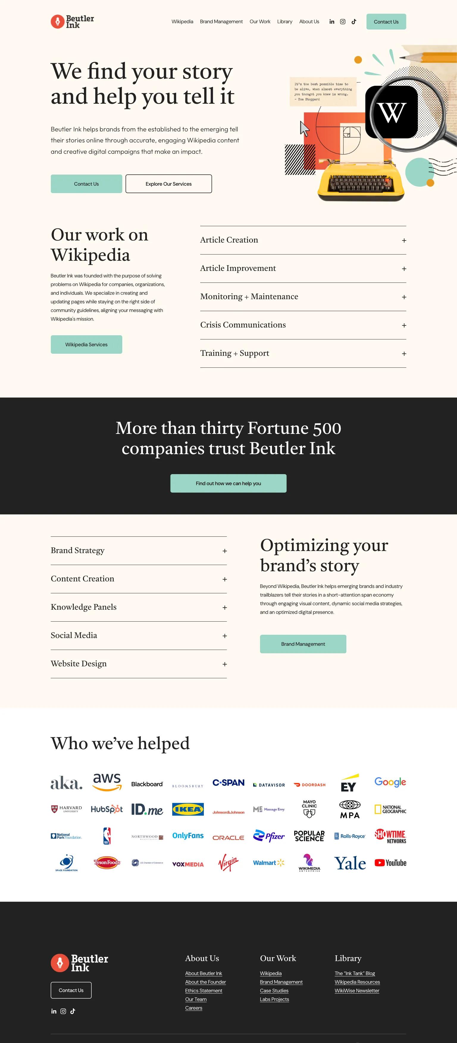 Beutler Ink screenshot