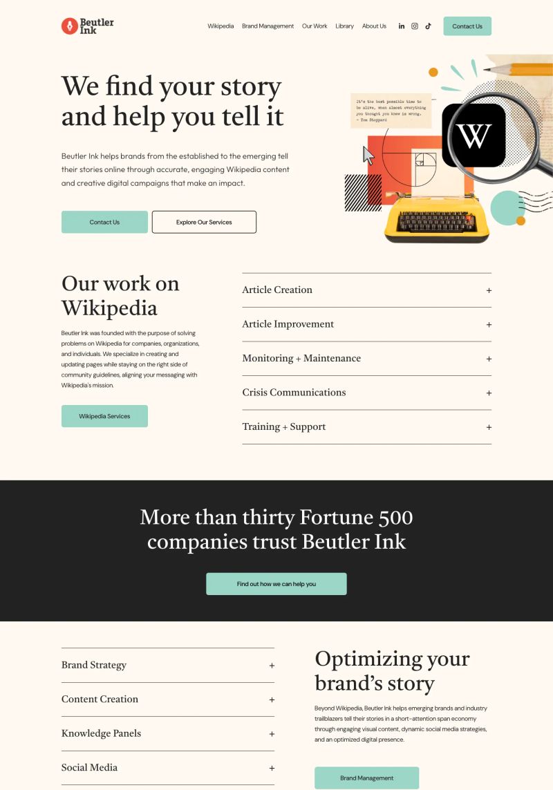 Beutler Ink screenshot
