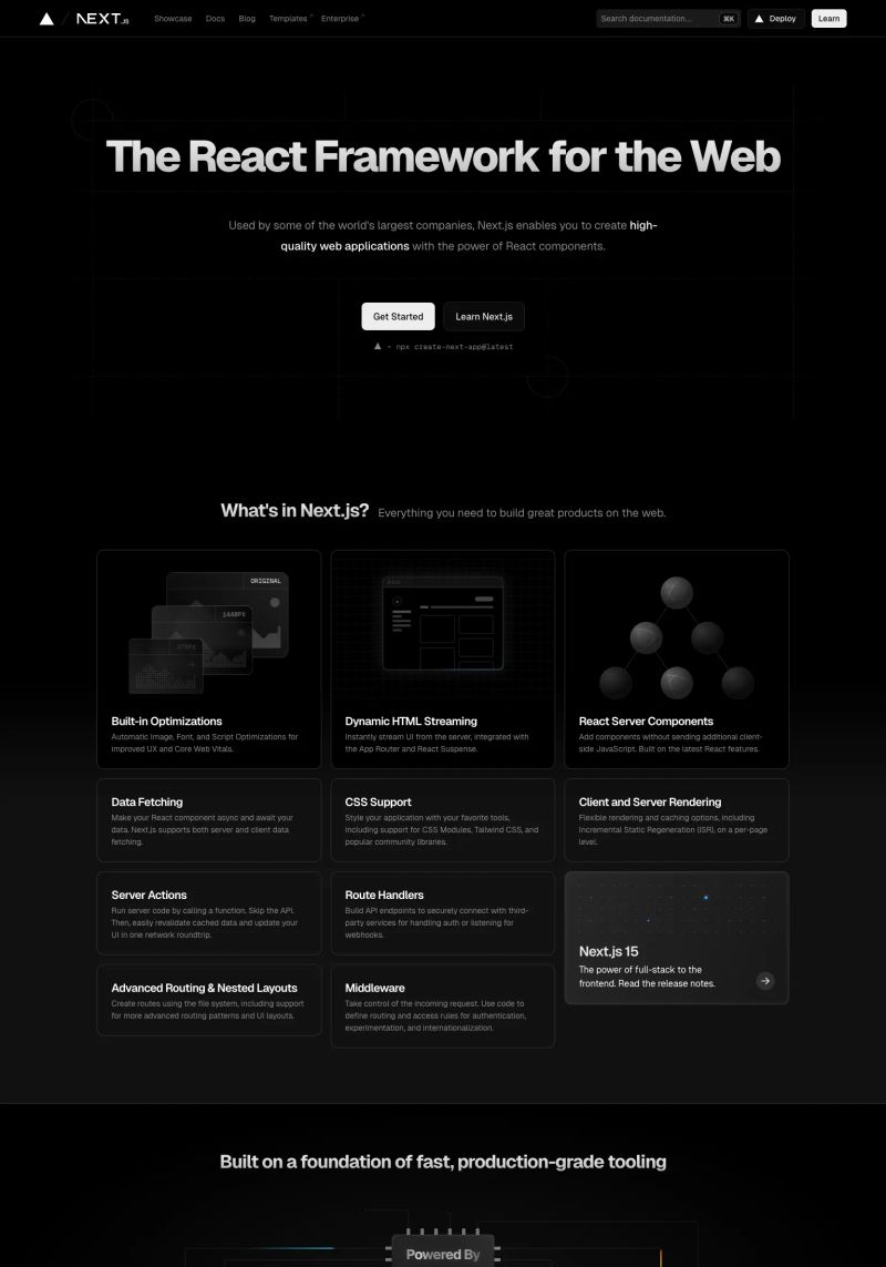 Next.js screenshot