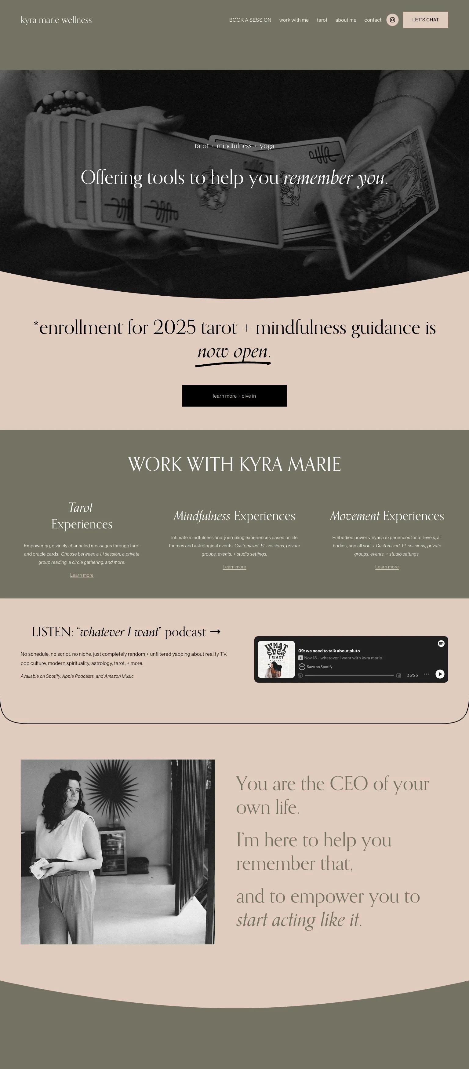 Kyra Marie Wellness screenshot