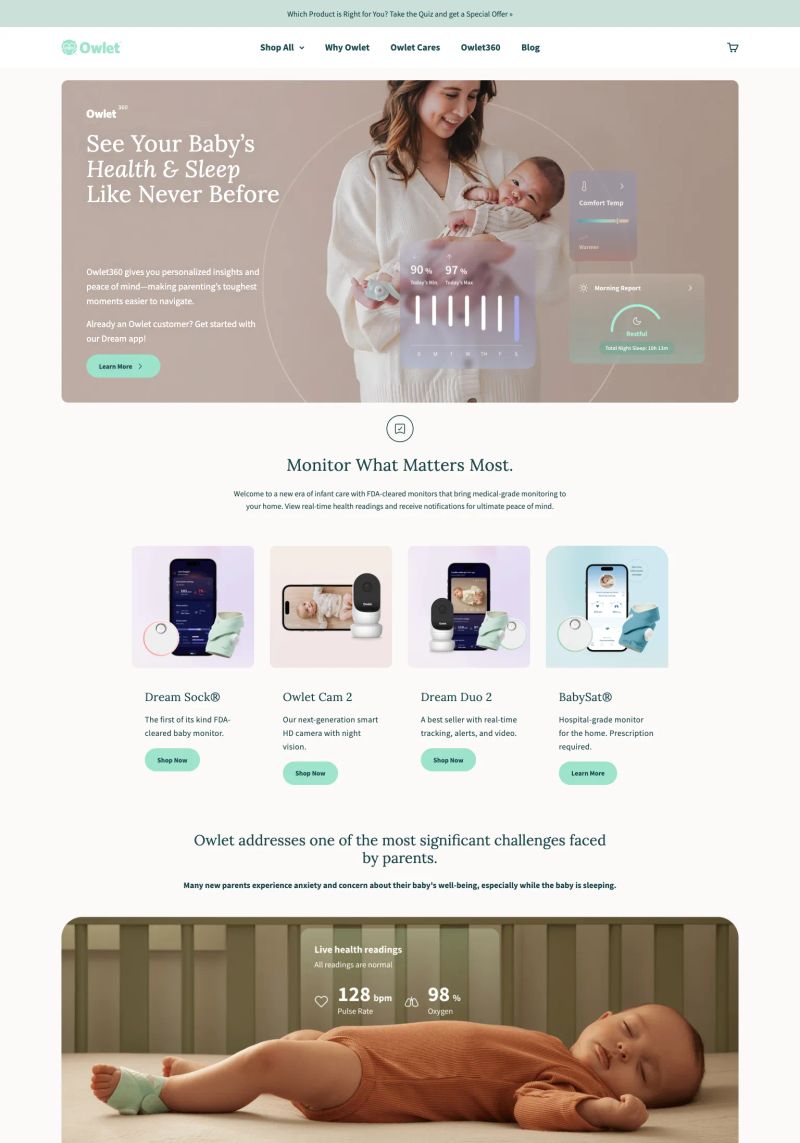 Owlet screenshot