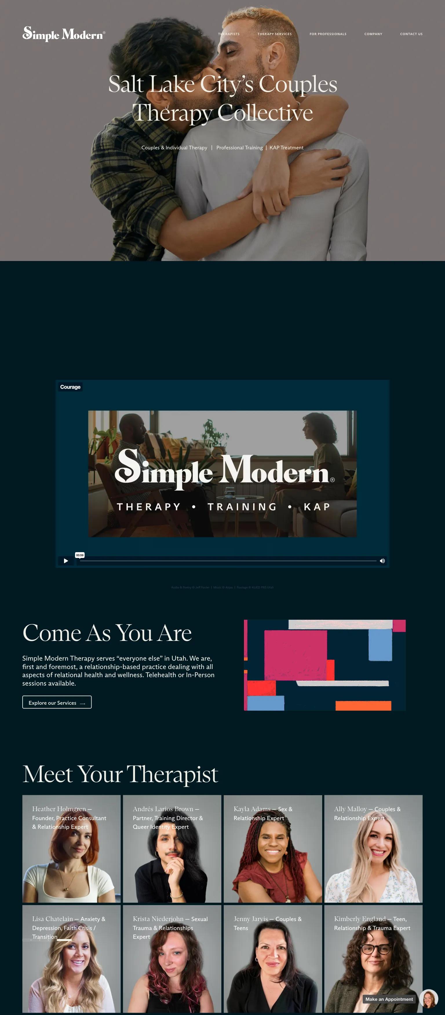 Simple Modern Therapy screenshot