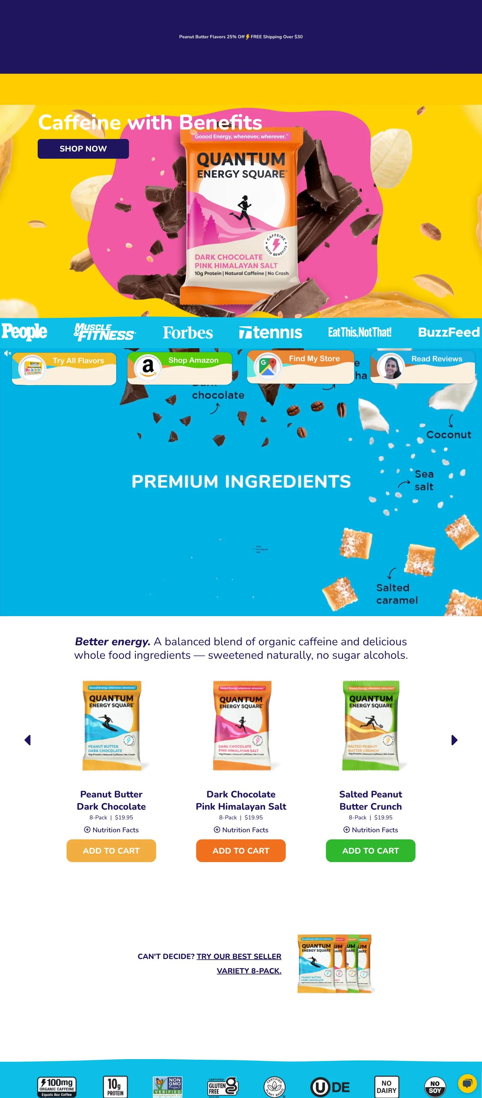 Quantum Energy Squares screenshot