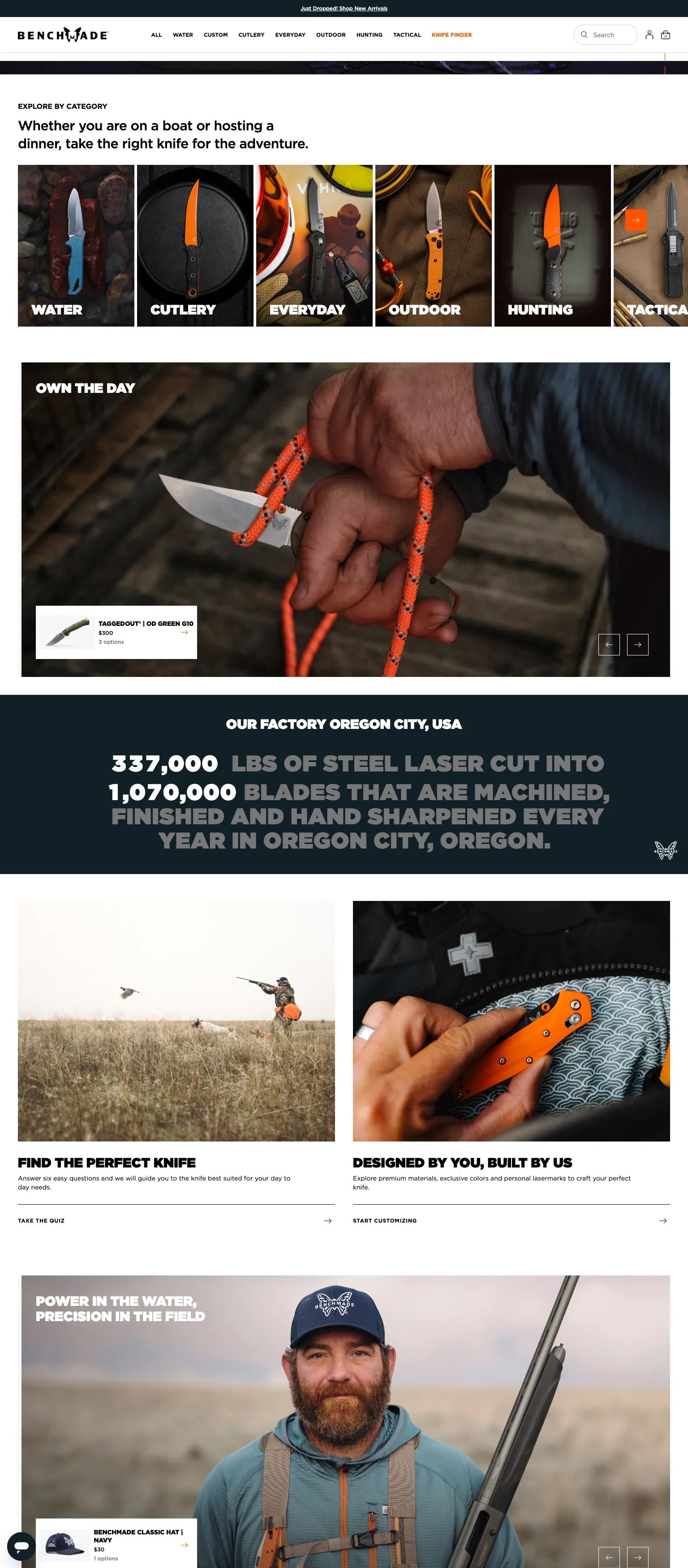 Benchmade screenshot