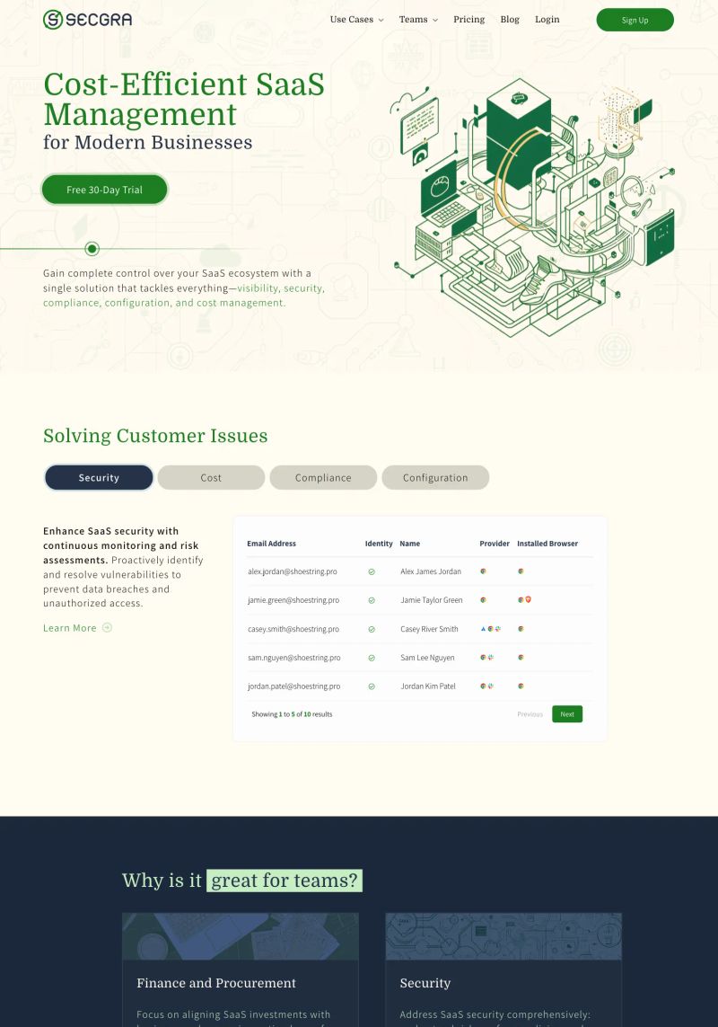 Secgra screenshot