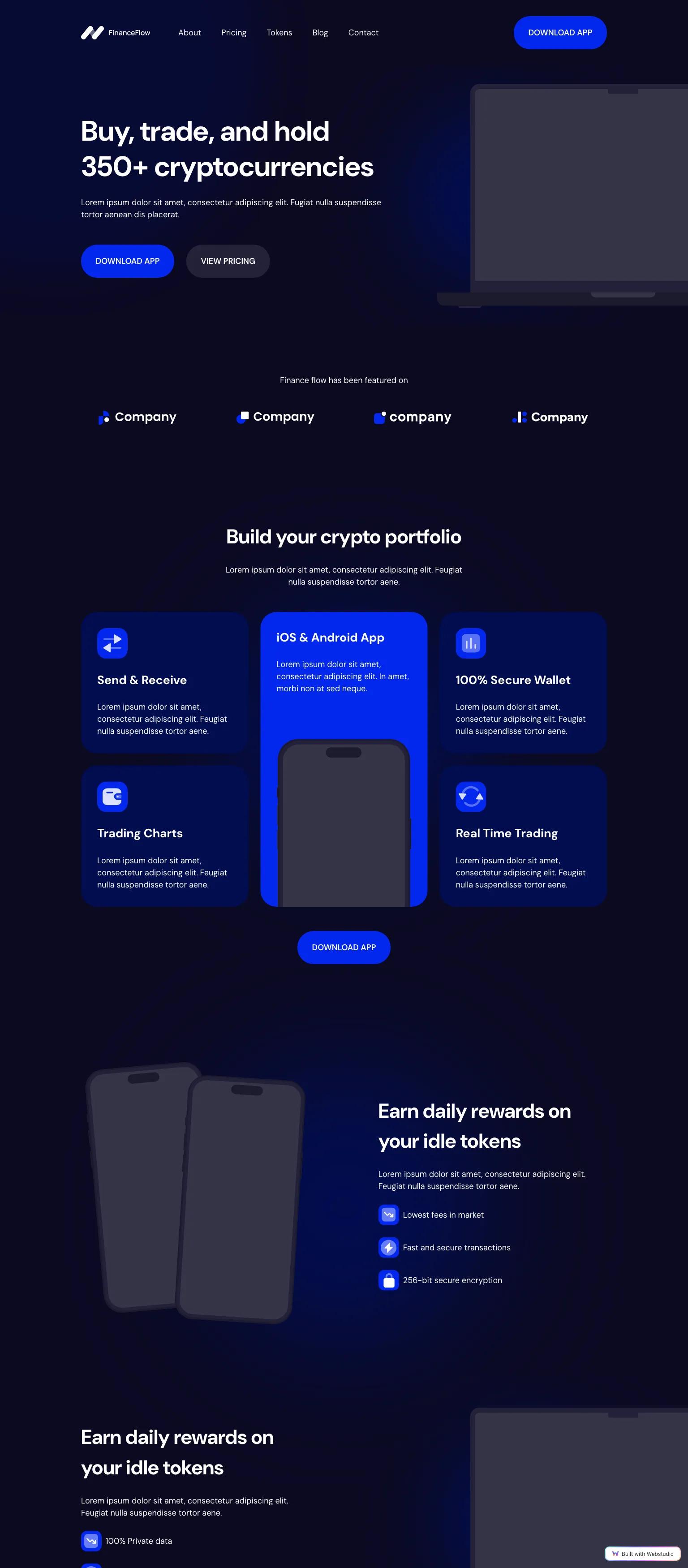 FinanceFlow screenshot