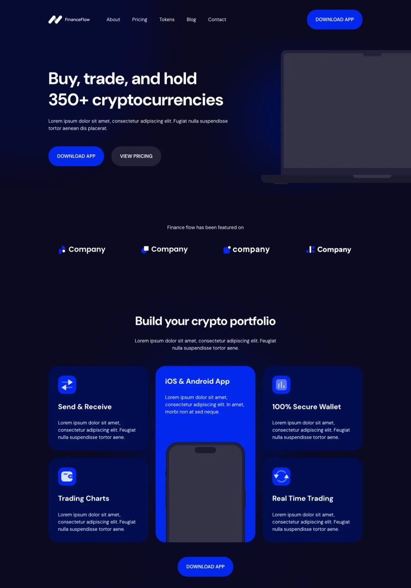 FinanceFlow screenshot