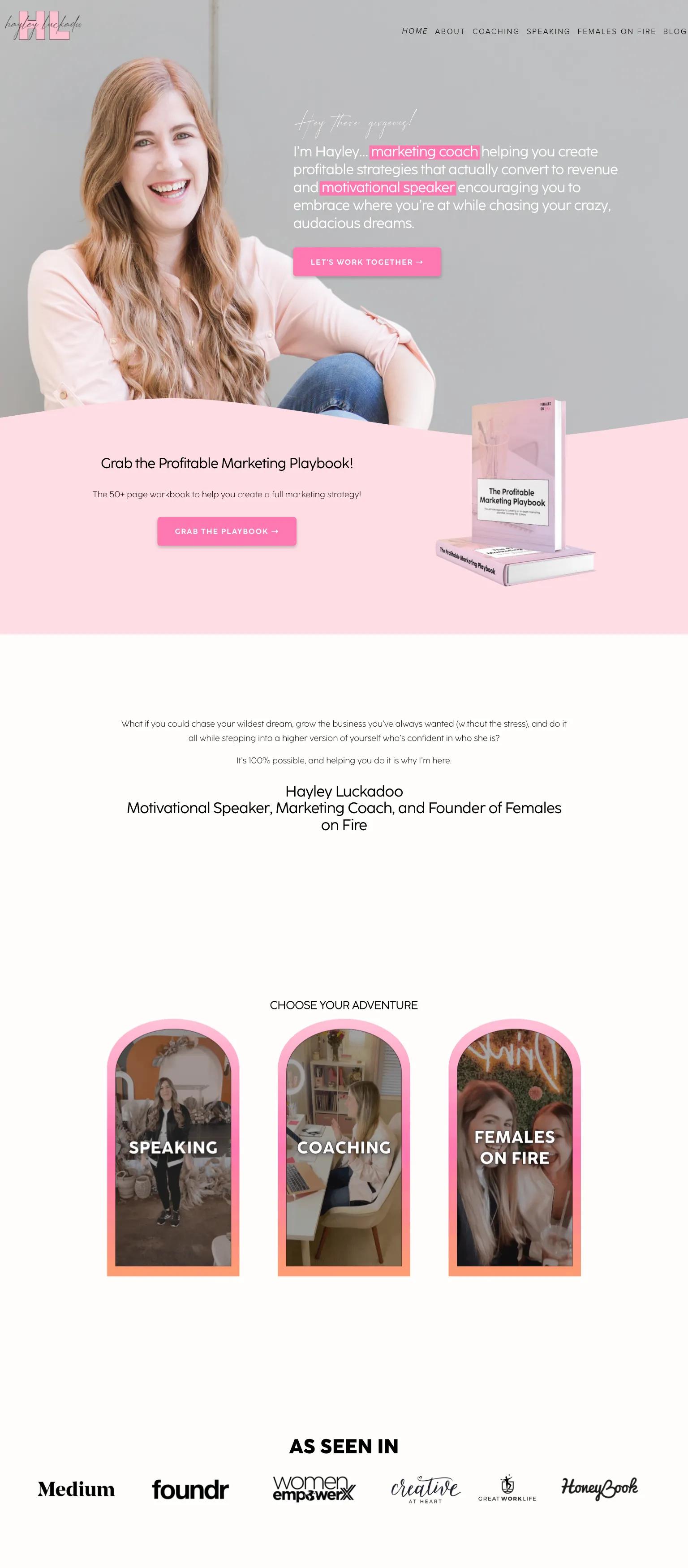 Hayley Luckadoo screenshot