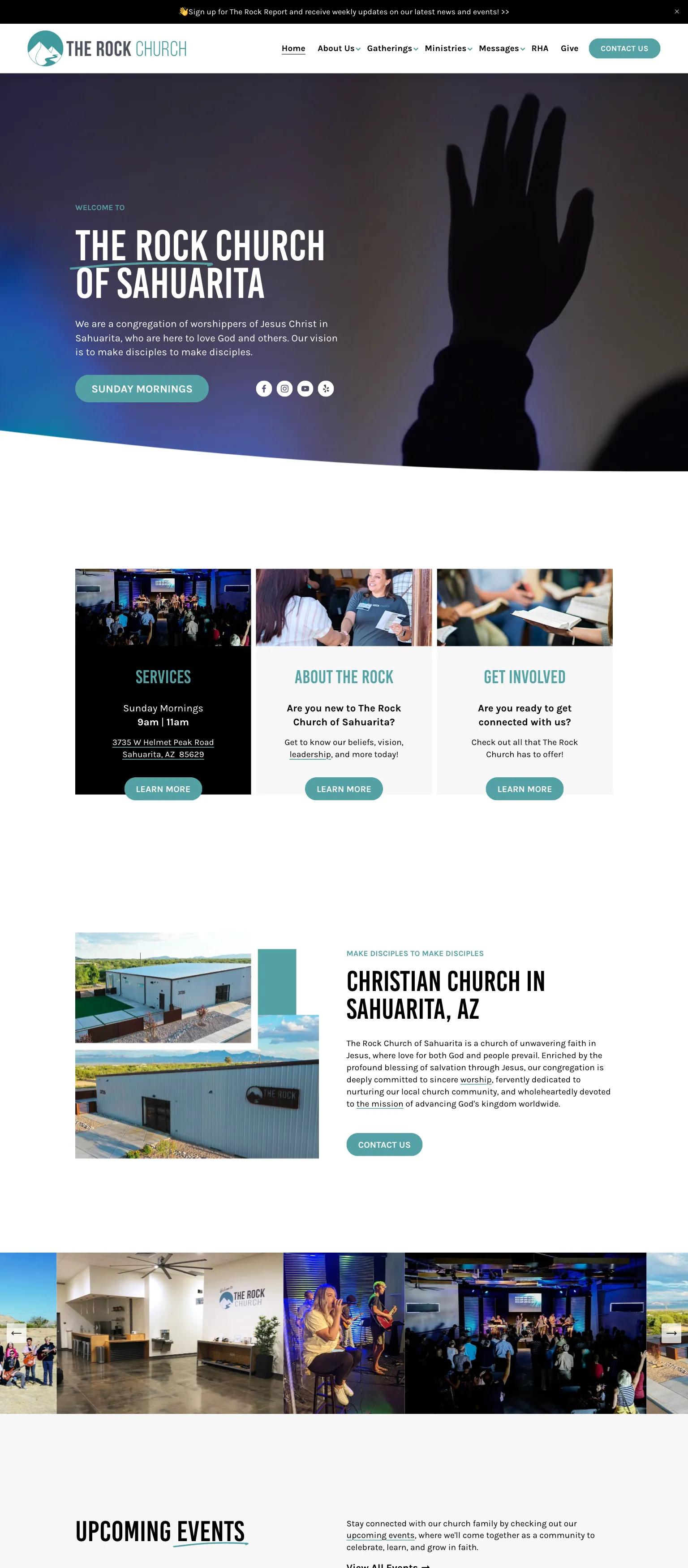 The Rock Church of Sahuarita screenshot