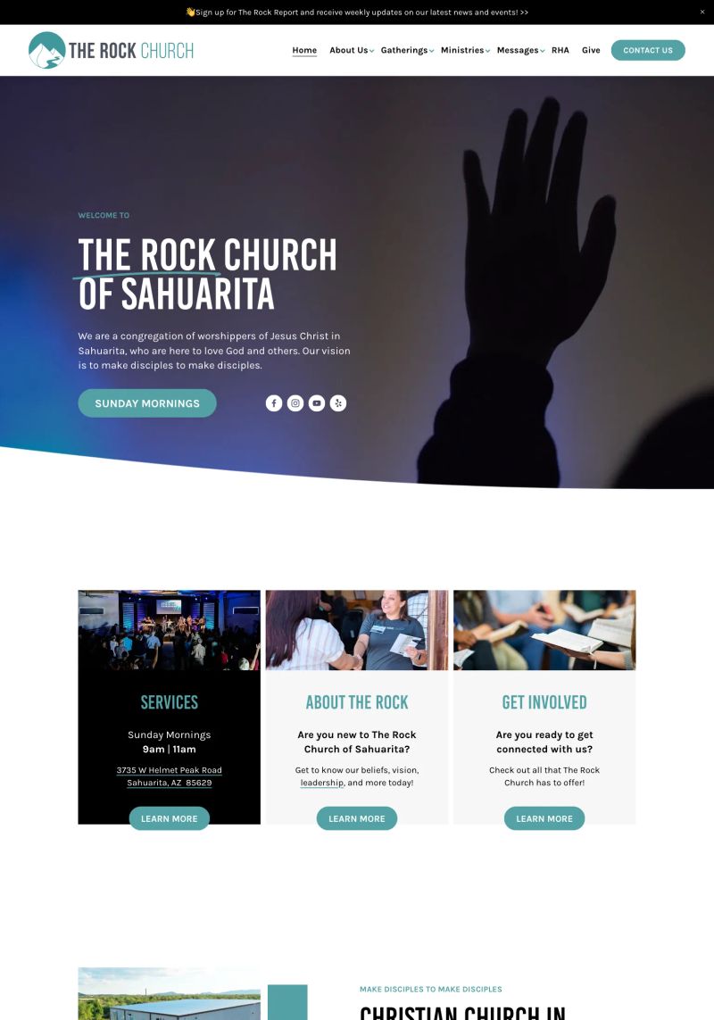 The Rock Church of Sahuarita screenshot