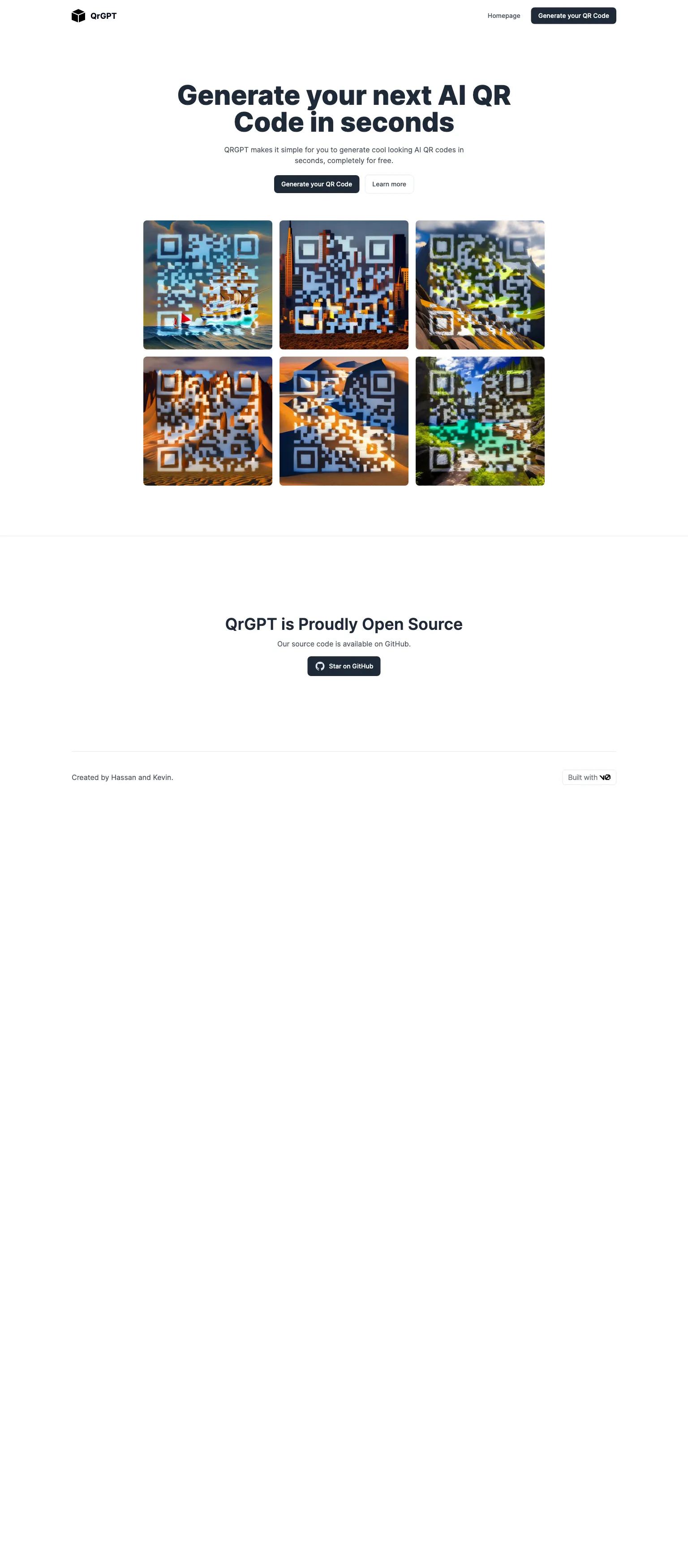 Qrgpt – Ai Qr Code Generator screenshot