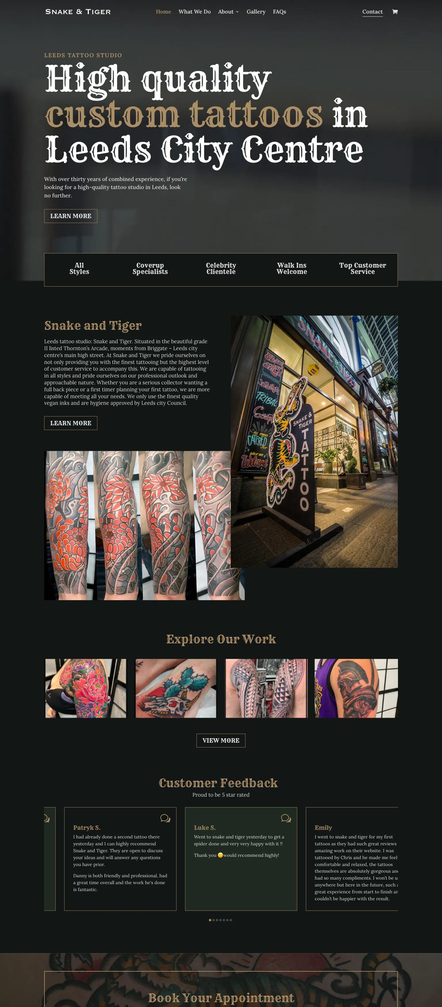 Snake and Tiger screenshot