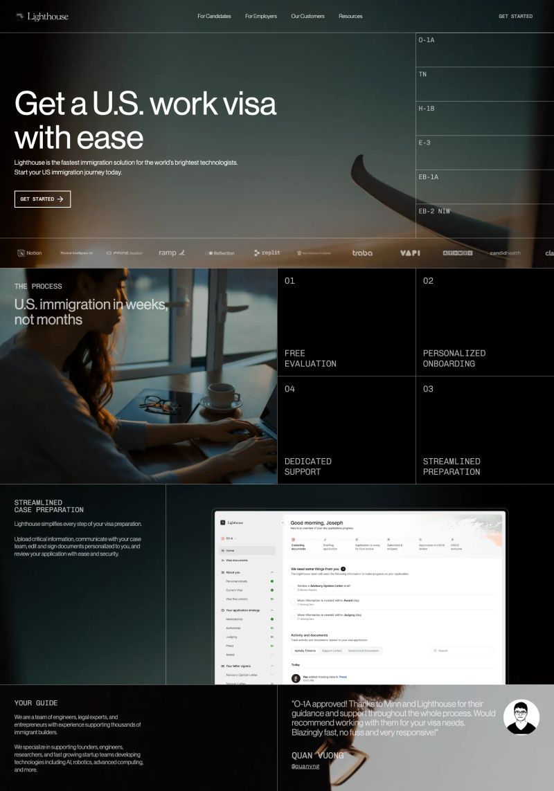 Lighthouse screenshot
