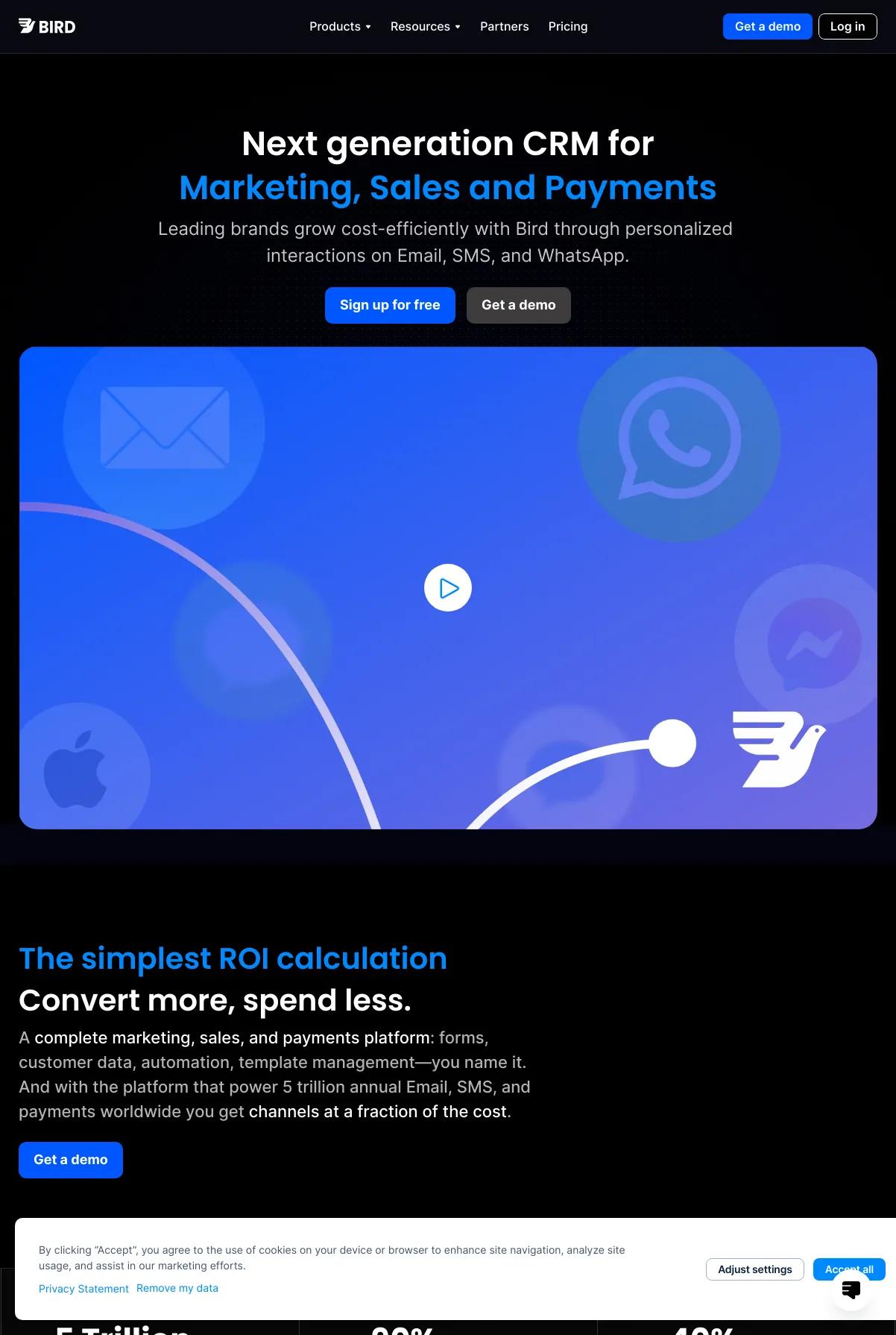 MessageBird screenshot
