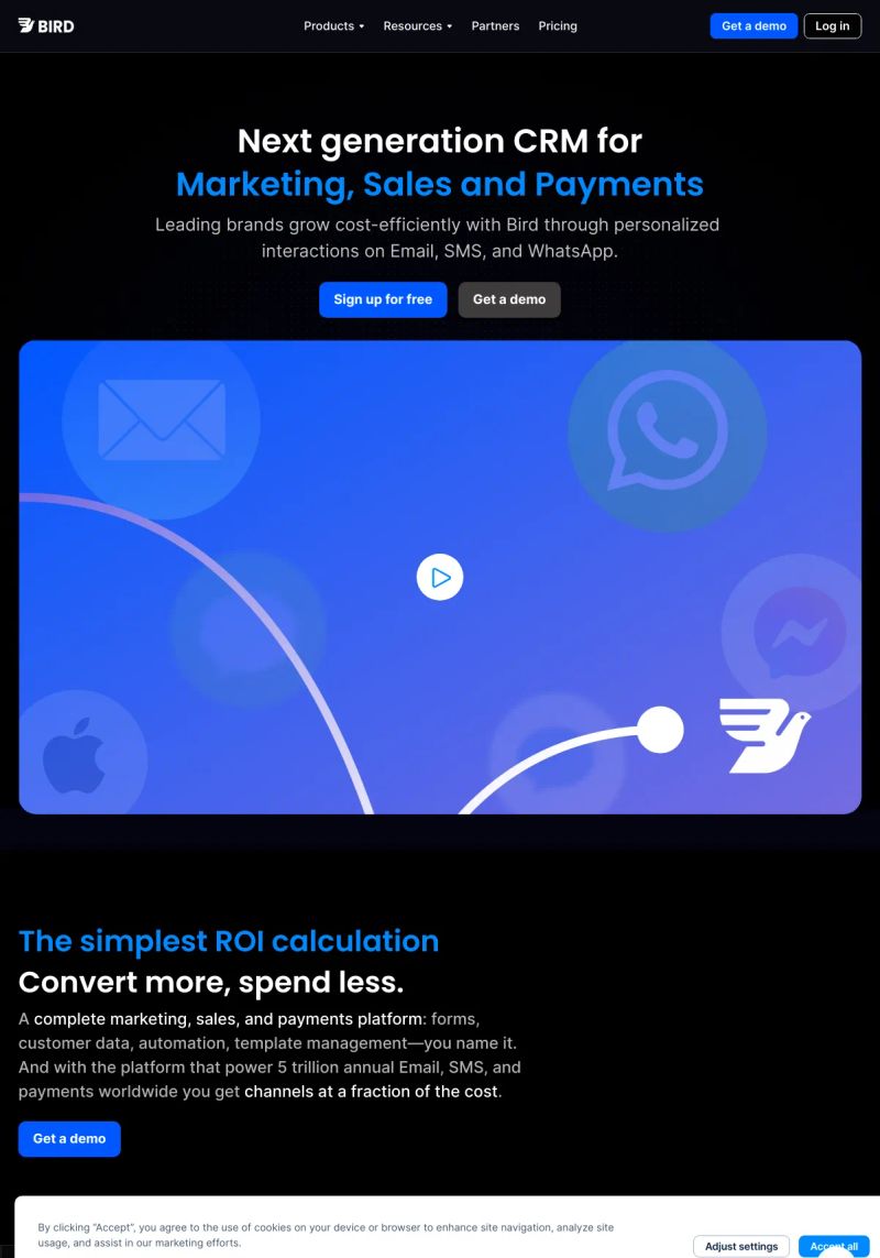 MessageBird screenshot