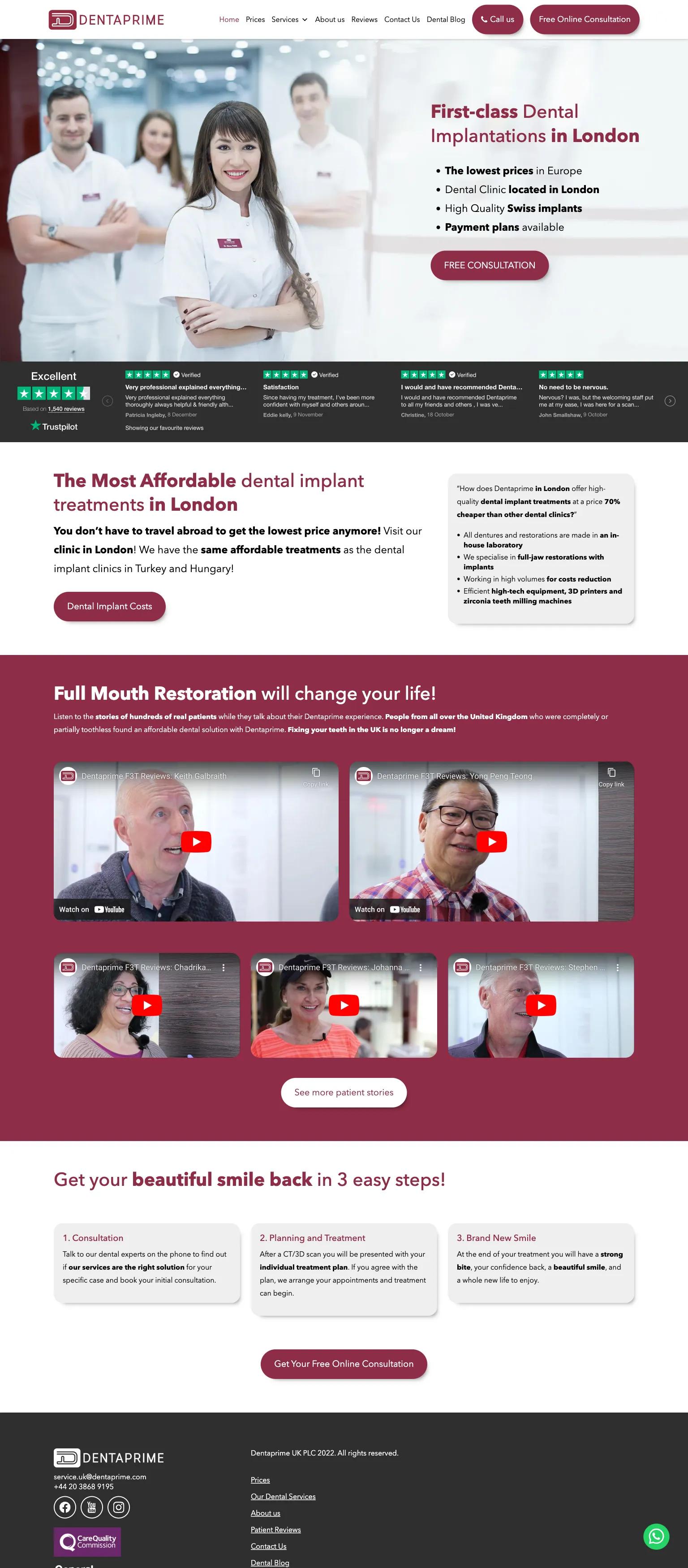 Dentaprime F3T screenshot