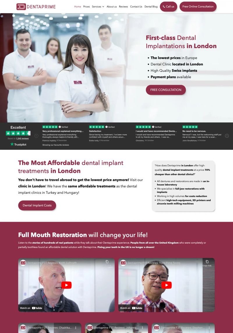 Dentaprime F3T screenshot