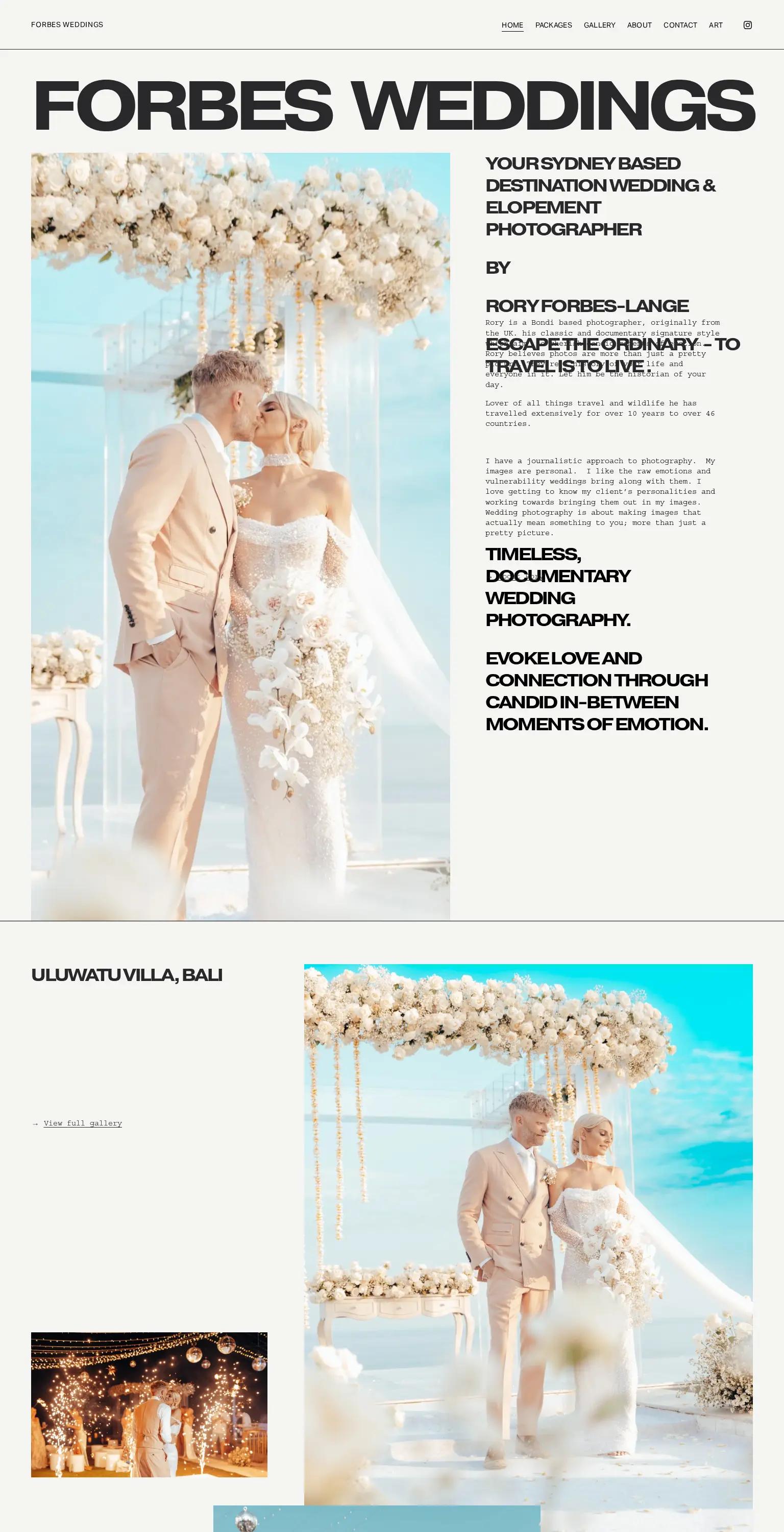 Forbes Weddings screenshot