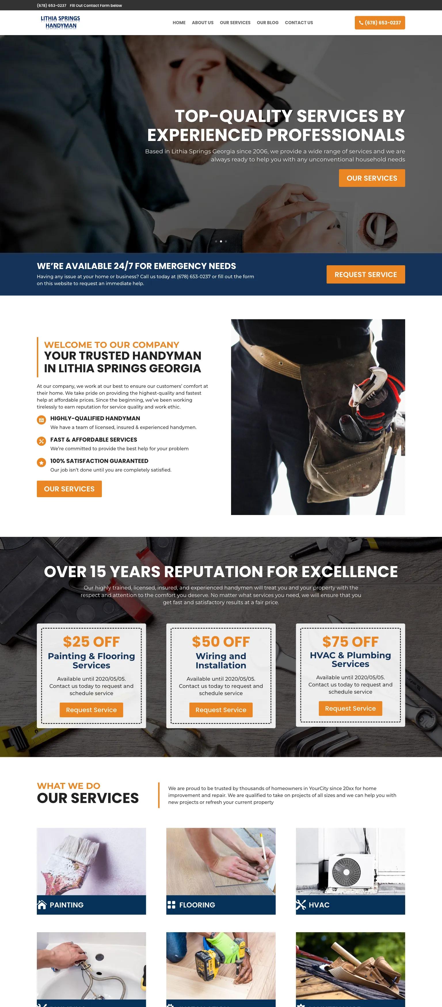 Lithia Springs Handyman screenshot