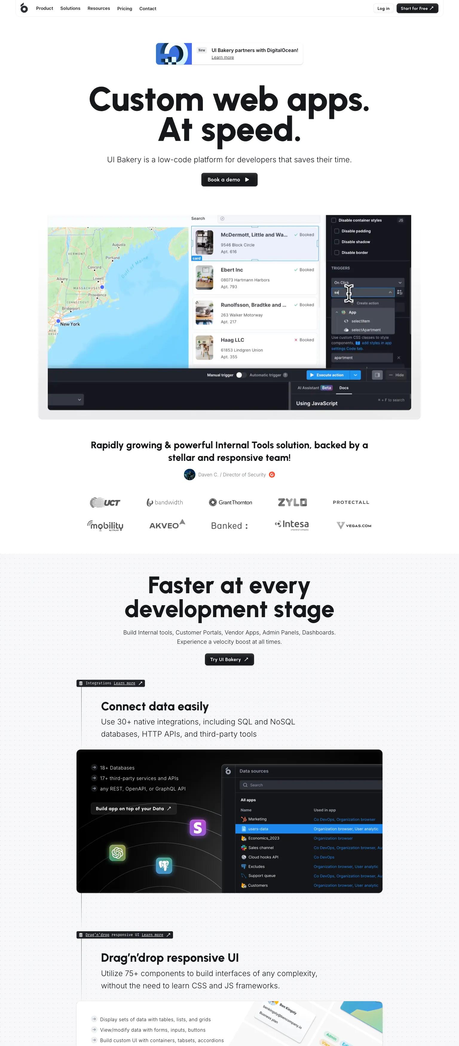 UI Bakery screenshot