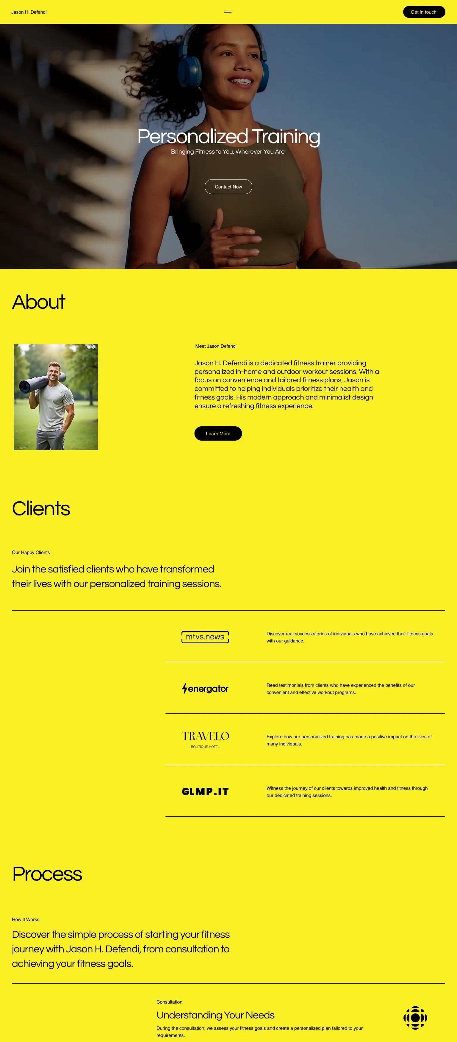 Fitness Trainer (Vibrant) screenshot