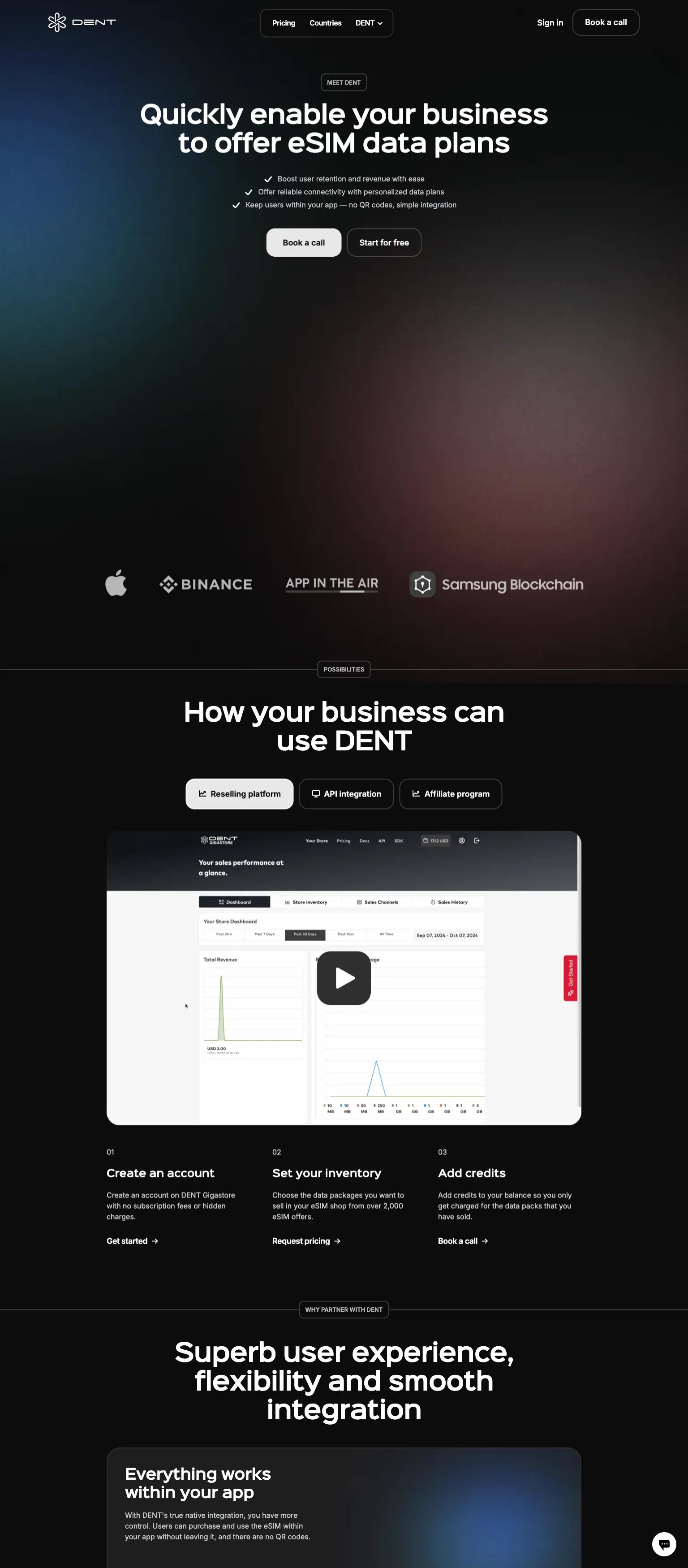 DENT Wireless screenshot