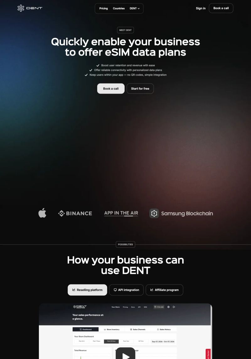 DENT Wireless screenshot