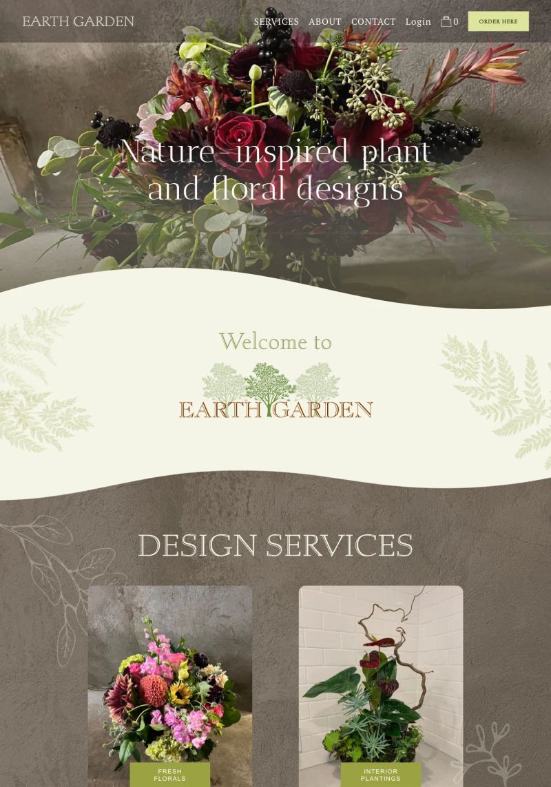 Earth Garden Flowers screenshot