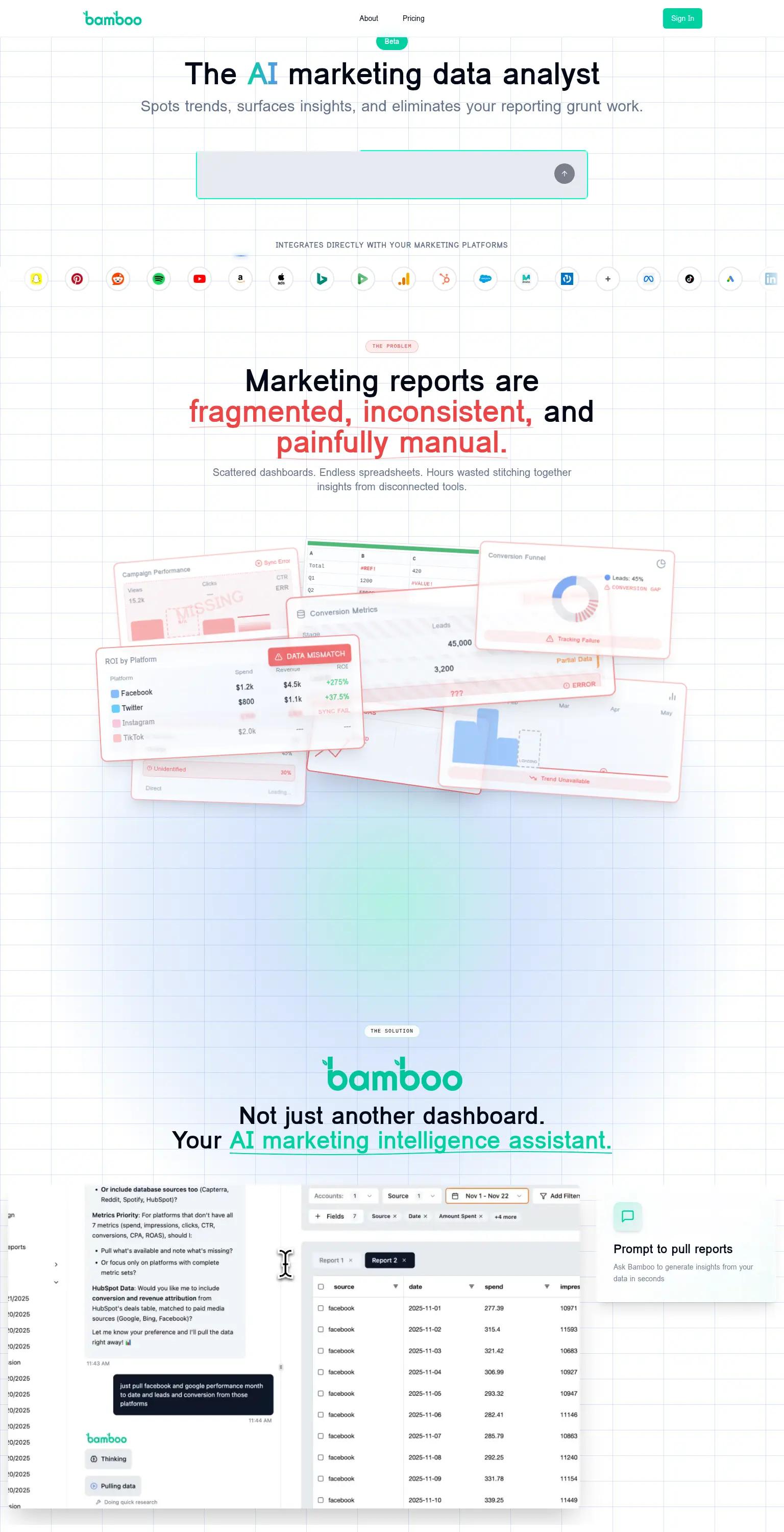 Bamboo AI screenshot