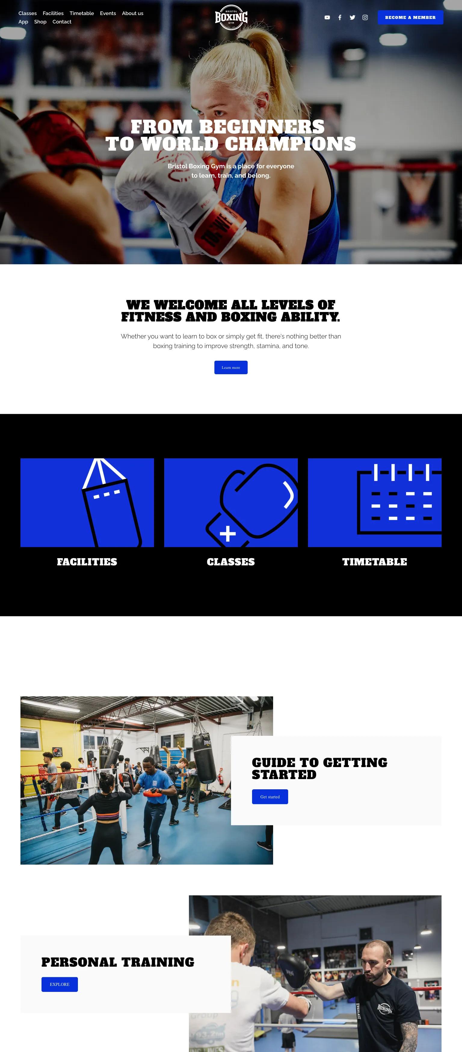 Bristol Boxing Gym screenshot