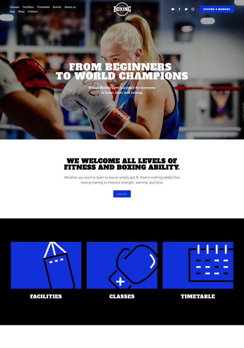 Bristol Boxing Gym screenshot