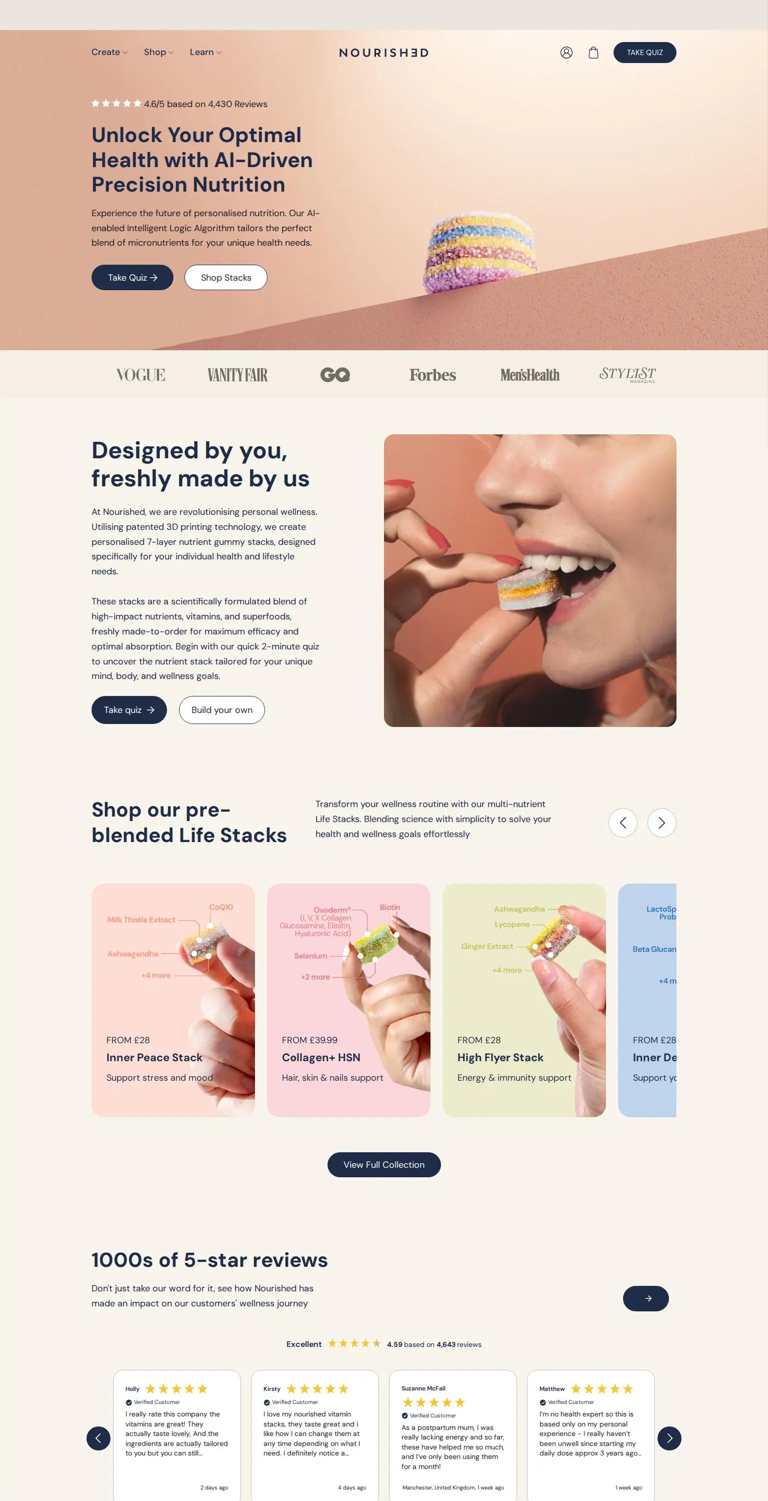 Nourished screenshot